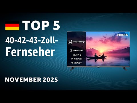 TOP 5. Best 40-42-43 inch TVs. Test & Comparison November 2025
