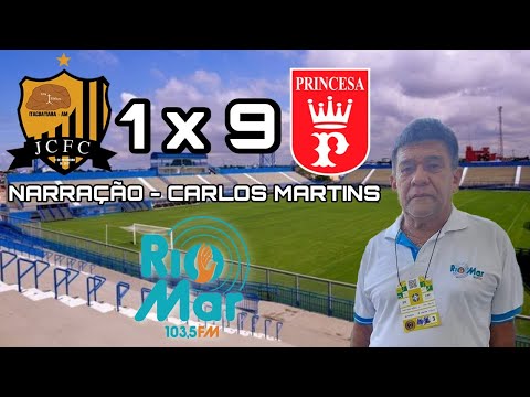 Veja a goleada do Tubarão pra cima do Jc - Jc 1 x 9 Princesa do Solimões - BAREZÃO 22