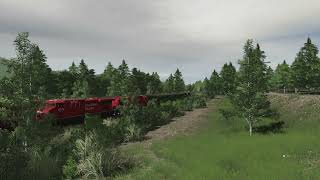 TRS19 Canadian Rocky Mountains: Golden, BC Railfanning 1