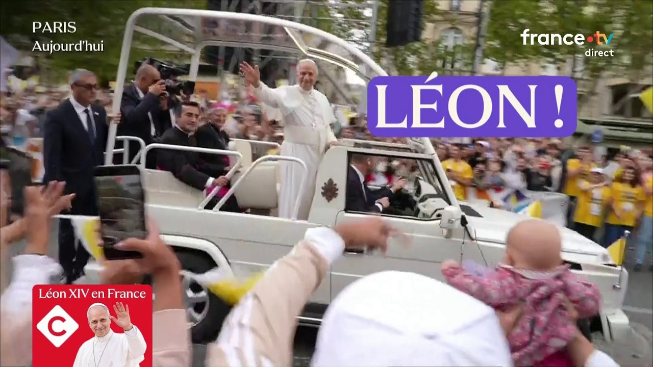 La jeunesse autour du pape Léon XIV - Ici et maintenant