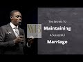 3 Secrets To A Successful Marriage | Apostle Grace Lubega | Phaneroo Wedding