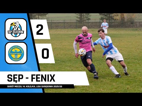 Sęp 2:0 Fenix Siennica - skrót meczu 14. kolejki spotkań siedleckiej LO 2025/26
