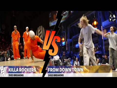 KILLA ROCKERS VS FROM DOWN TOWN BATTLE OPSESSION 2023#breaking #bboy