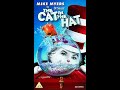 Closing To The Cat In The Hat UK VHS 2004