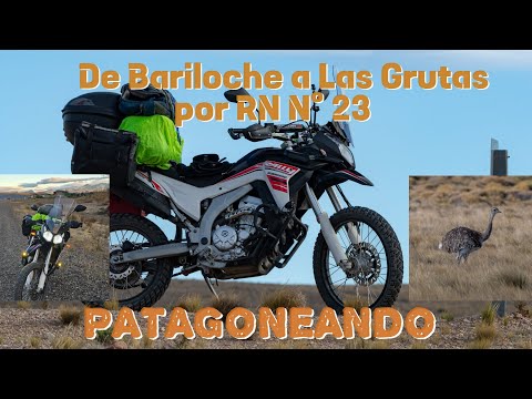 Viajando desde Bariloche a Las Grutas por la Ruta Nacional 23