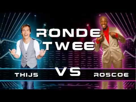 Thijs versus Roscoe in ronde 2 van The Winner is...