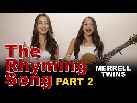 Rhyming Song Part 2 - Merrell Twins Video