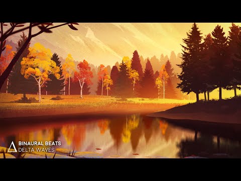 Deep Sleep Music 🍁 AUTUMN VIBES - Low Frequency Insomnia Healing - Binaural Beats Video