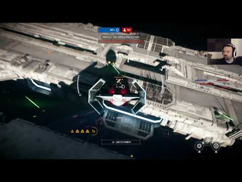 Star Wars Battlefront II Launch MP pt41 - Vader in Space/More Unboxings
