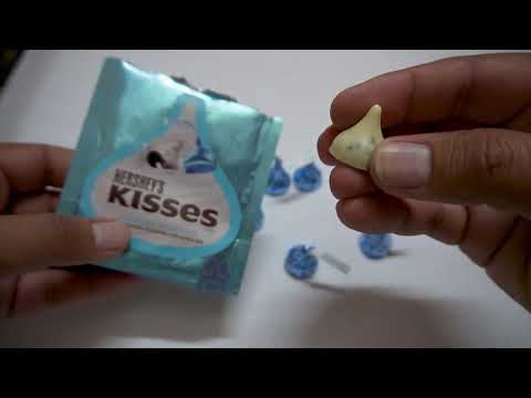 Hershey's Kisses creamy White Chocolate | Valentine Special Gift | Yummy Review & Unboxing