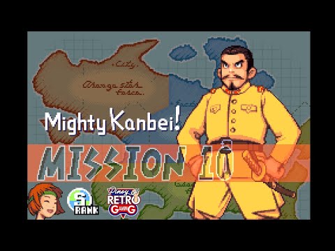 Advance Wars (GBA) - (Mission 10 | Mighty Kanbei! | Sami | S Rank)