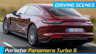 Porsche Panamera Turbo S | Driving Scenes, Exhaust & Design