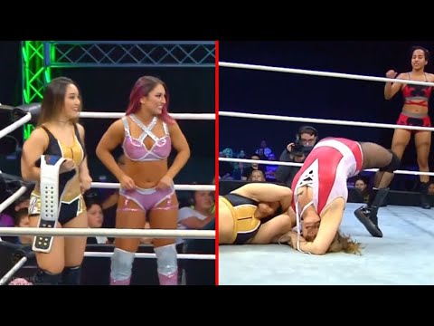 Alex Gracia & Rok C vs Myka & Promise Braxton Reality of Wrestling   Lucha Libre Texas City  W&W