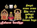 ஸ்ரீனிவாச கோவிந்தா தினமும் காலை மாலை