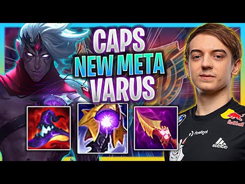 CAPS CRAZY GAME WITH VARUS MID! | G2 Caps Plays Varus Mid vs Pantheon!  Season 2023