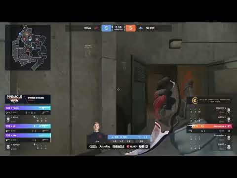 KOVA vs SKADE dennyslaw the perfect tactic AWP | MAJOR 2022