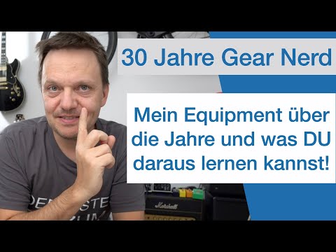 30 Jahre "Gear Nerd": Mein Equipment über die Jahre und was DU daraus lernen kannst :)