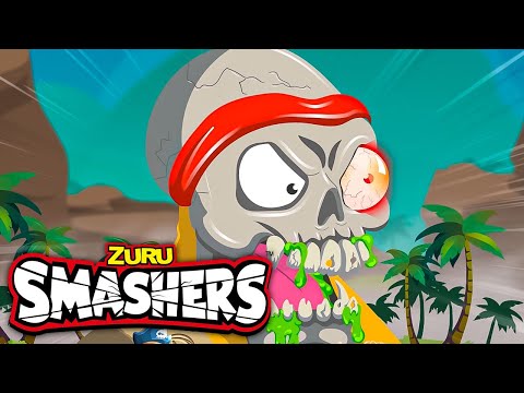 SMASHERS! Eyeball Escape + More Kids Cartoons! | Zuru | Smashers World | Animated Stories