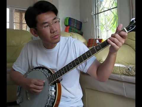 500 Miles Improvise on Washburn B9 Banjo