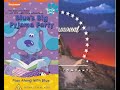 Opening And Closing To Blues Clues Blue S Big Pajama Party 1999 VHS Australia