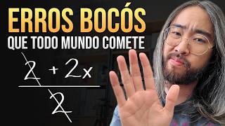Os 10 erros mais comuns de Matemática (e como evitá-los)