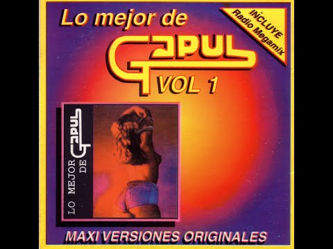 CD Lo Mejor de Gapul Vol.  1 Maxi Versiones
