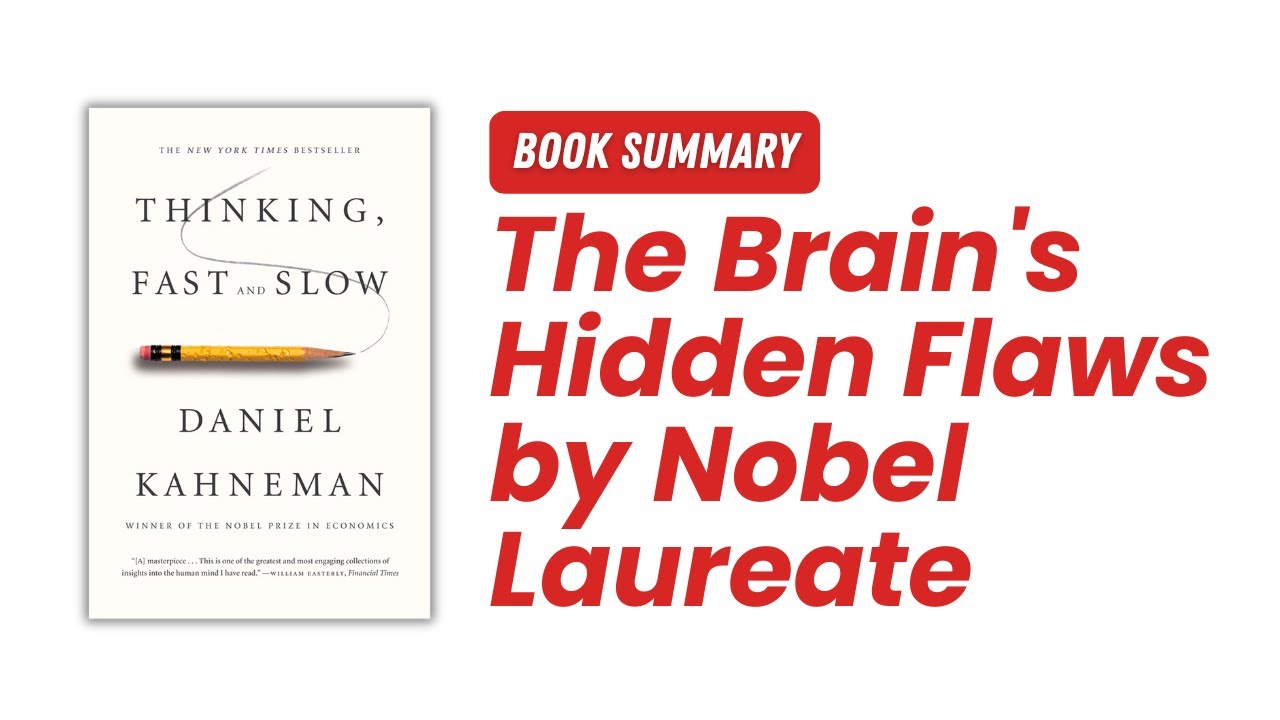 The Brain's Hidden Flaws | Thinking, Fast and Slow  by Daniel Kahneman Audiobook | Book Summary