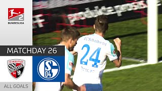 Schalke With Strong Second Half | FC Ingolstadt 04 - FC Schalke 04 0-3 | Highlights | MD 26 - 21/22
