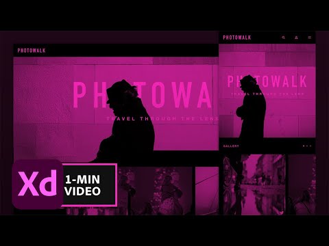 How to Make a Responsive Design in Adobe XD | Adobe Creative Cloud