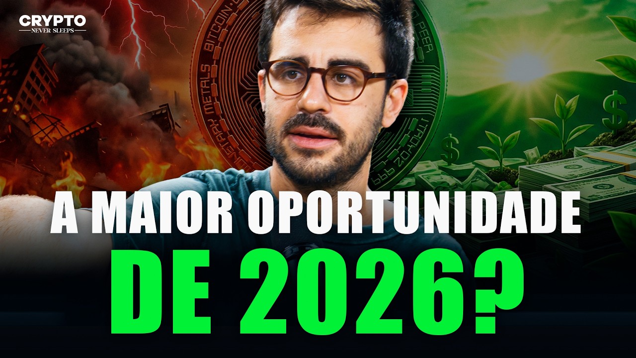 ONDE INVESTIR EM 2026: BITCOIN, ETHEREUM ou SOLANA? | Crypto Never Sleeps #34