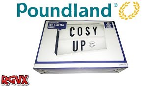 PoundLand " Change Me " LED Cinema Sign Review