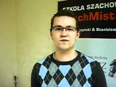 Symultana szachowa w Kaliszu Wojciech Moranda