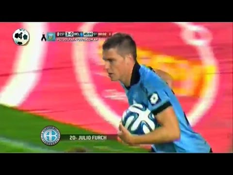 Gol Julio Furch - Estudiantes 3 Vs Belgrano 1 - Primera División 2014