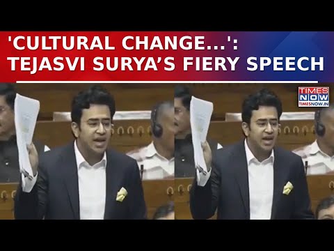 Parliament Budget Session: Tejasvi Surya Delivers Fiery Speech On Presidential Address In Lok Sabha