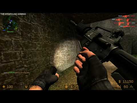 Counter Strike : Source - Aztec - Gameplay "CT Forces" (with bots) No Commentary