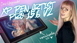 Das XP PEN Artist Pro 15.6 V2 ! Das Preis-Leistungs Wunder!! UNBOXING - REVIEW und dann Verschenken!