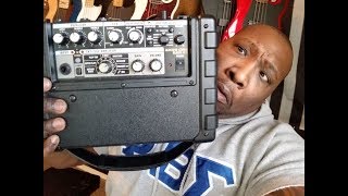 Video thumbnail for Roland Micro Cube Bass Rx: Direct audio demo by Bully Thakidd