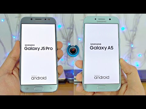 Samsung Galaxy J5 Pro (2017) vs A5 (2017) - Speed Test! (4K)