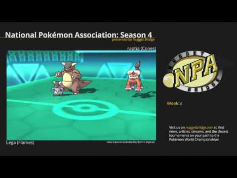 NPA 4 Week 4 - Lega (Flames) vs rapha (Cones)