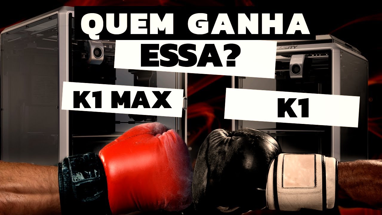 Creality K1 vs K1 Max: Qual impressora 3D devo comprar? Como escolher a melhor?