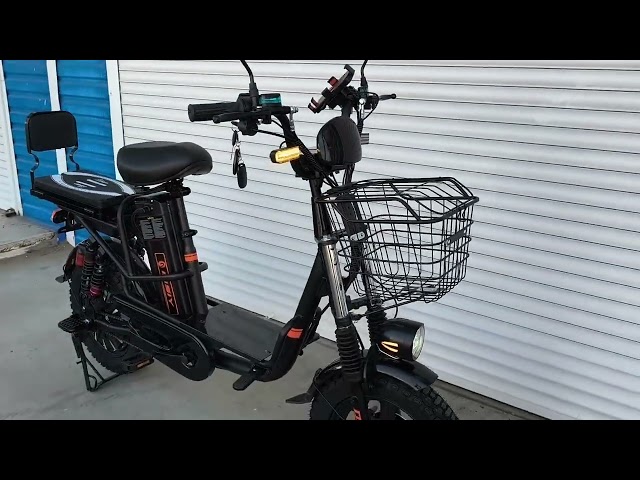 Електро-велосипед Unicorn Pro Двигун 1000W Батарея 30Ah 60V Чорний