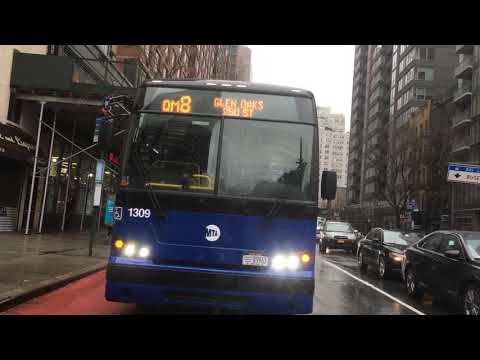 2021 Prevost 1309 on the QM8 to Glen Oaks at 34th Street and 2nd Avenue