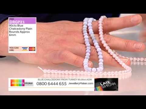 Sage Quartz and Moonstone for JewelleryMaker LIVE 01/06/14