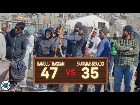 RANGYUL THASGAM VS BARKMAR BARKOO ARCHERY TOURNAMENT ORGANIZED BY RANGYUL SHAKAR KARGIL 