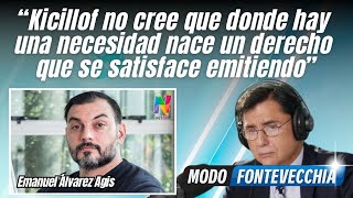 Para Emanuel Álvarez Agis, era esperable que PBA le diera la espalda a Javier Milei