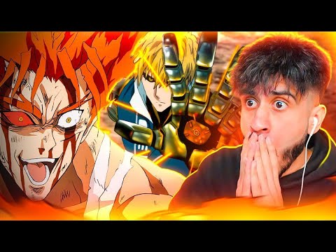 GAROU VS GENOS! | One Punch Man Season 2 Episode 11 REACTION