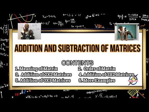 Matrix Addition And Subtraction - Detailed Explanations
