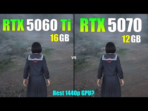 RTX 5060 Ti 16GB vs RTX 5070 12GB - 13 Games Tested - Best 1440p GPU?