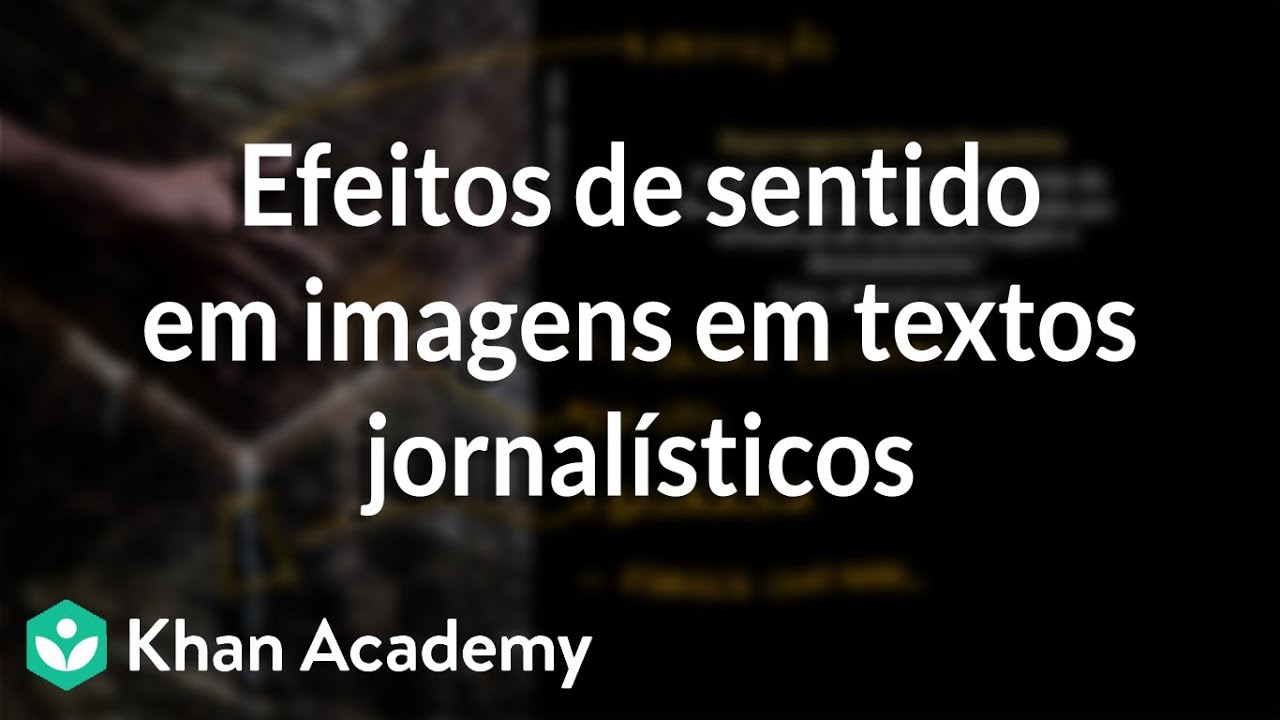 Efeitos de sentido em imagens em textos jornalísticos