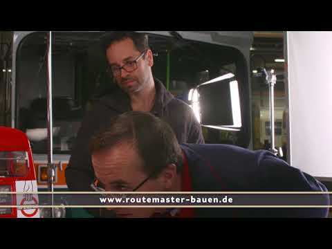 Routemaster RM857 Hachette 1/12 making of